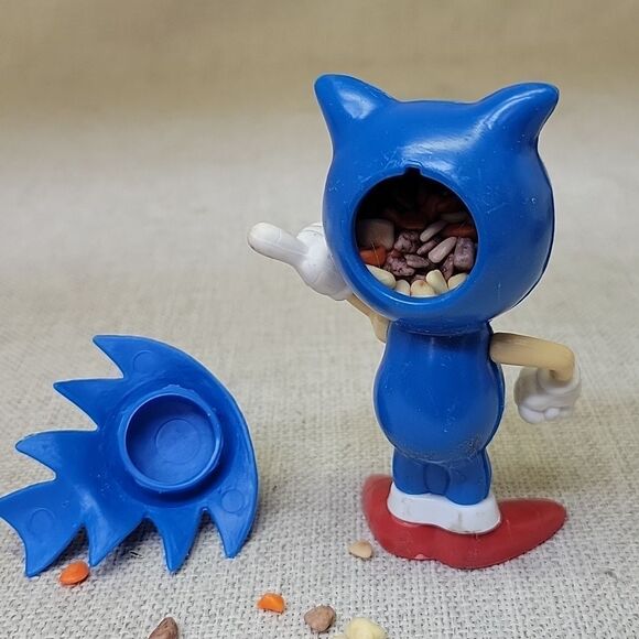 Sonic Mr. Eggman,  Gum Dispenser, Little Rolling Figures From McDonalds - Picture 13 of 16